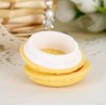 Organizador de joias - caixa de armazenamento - forma de mini macarons