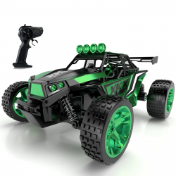 Caminhão off-road RC - alta velocidade - com controle remoto - 1:18