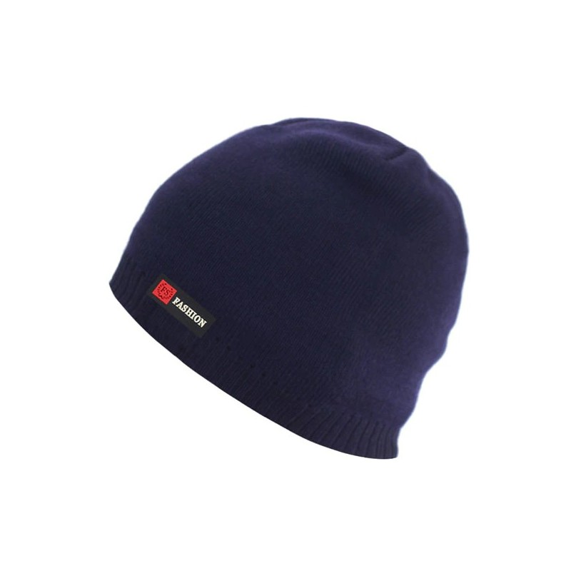Gorro quente de malha - sem aba - unissex