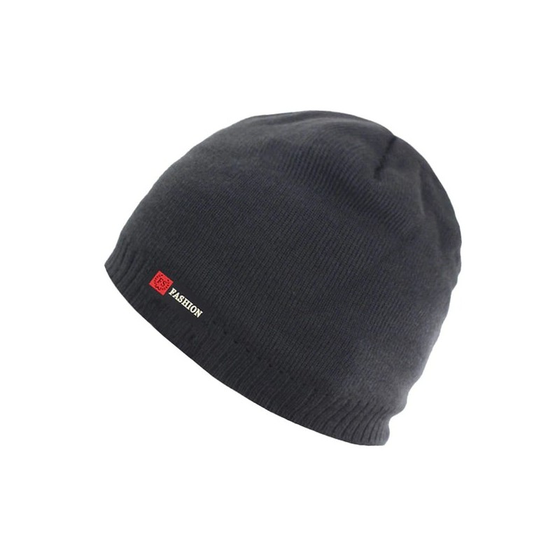 Gorro quente de malha - sem aba - unissex