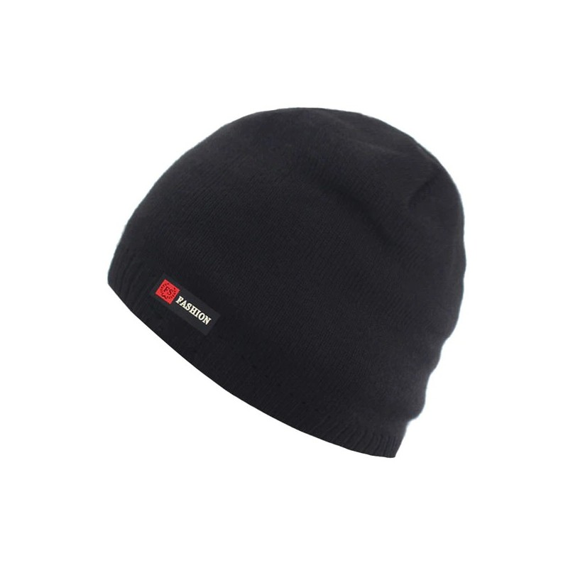 Gorro quente de malha - sem aba - unissex
