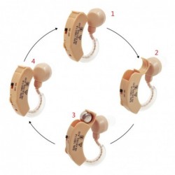 Hearing aid - sound amplifier - battery operatedHearing aid