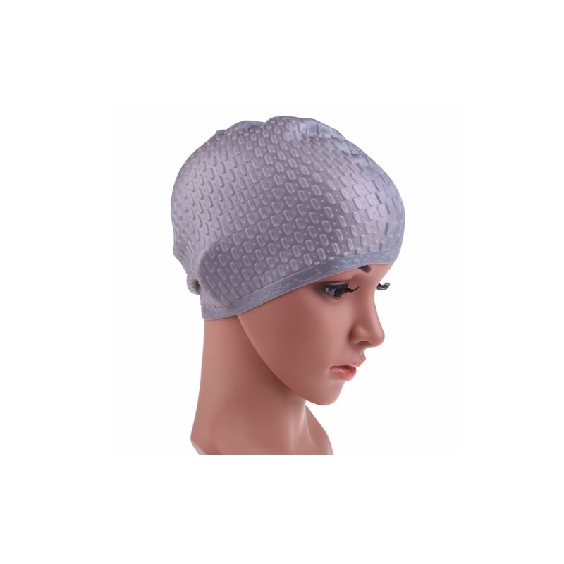 Waterproof silicone swimming cap - unisexSwimming