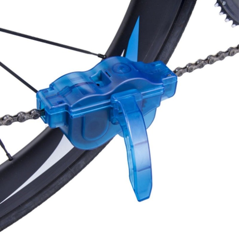 Kit de limpeza de corrente de bicicleta - com escovas de limpeza