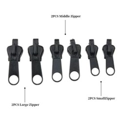 Zíper instantâneo universal - 6 peças