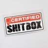 Autocolante decorativo para carro - Shitbox certificado
