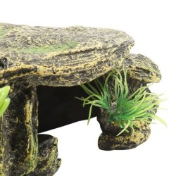 Ilha de resina - decoração de aquário