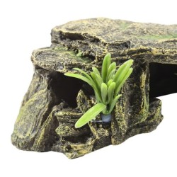 Ilha de resina - decoração de aquário