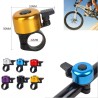 sino de bicicleta de alumínio