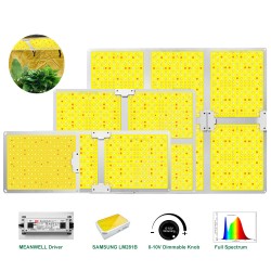 BEYLSION - Lâmpada LED para cultivo de plantas - espectro completo - com margarida - à prova d'água