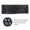 Keyboard sticker - for 10 to 17 inch laptop - English - Spanish - French - Arabic - RussianKeyboards
