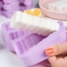 Molde de silicone para gelados - para fazer sobremesas caseiras - reutilizável