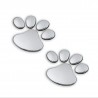 Impressão de pé de animal 3D - adesivo de carro