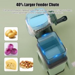 Cortador de legumes multifunções 3 em 1 - ralador - fatiador