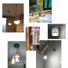 Encaixe E27 a E27 - porta-lâmpada flexível - extensão - adaptador de iluminação
