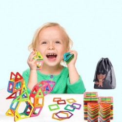 Blocos plásticos magnéticos - conjunto de construção - brinquedo educativo