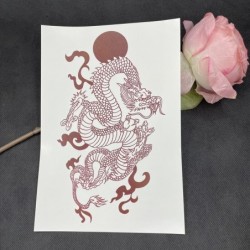 Temporary tattoo - sticker - red dragonStickers