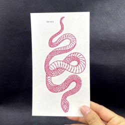 Temporary tattoo - sticker - red snakeStickers