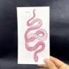 Temporary tattoo - sticker - red snakeStickers