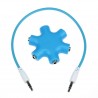 Divisor de áudio com conector de 3,5 mm - 1 a 5