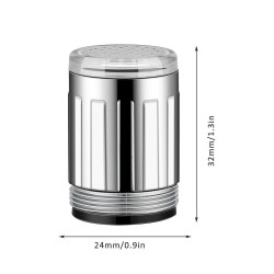 Cabeça de torneira de torneira de água LED - 7 cores
