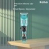 Kemei 1113 - máquina de cortar cabelo profissional - aparador - USB