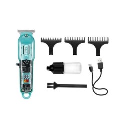 Kemei 1113 - máquina de cortar cabelo profissional - aparador - USB