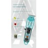 Kemei 1113 - máquina de cortar cabelo profissional - aparador - USB