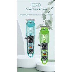 Kemei 1113 - máquina de cortar cabelo profissional - aparador - USB