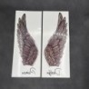 Tatuagem temporária - adesivo - asas de anjo - 2 peças