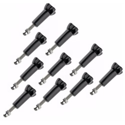 Adaptador de montagem em tripé - botão - parafuso de polegar longo - para GoPro