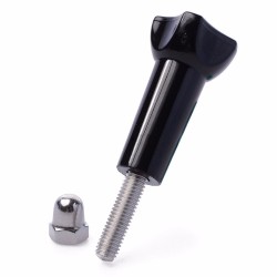 Adaptador de montagem em tripé - botão - parafuso de polegar longo - para GoPro