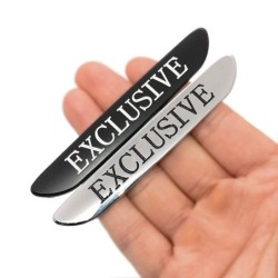 Emblema do carro - adesivo de metal - EXCLUSIVO