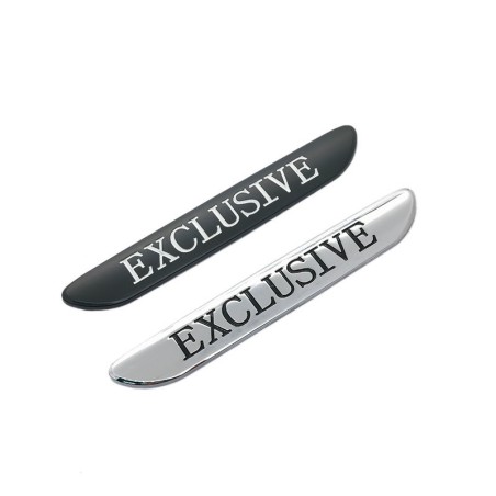 Emblema do carro - adesivo de metal - EXCLUSIVO