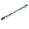 Emblema decorativo do carro - adesivo de plástico - letras Evolution X