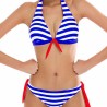 Sexy striped bikini setBeachwear
