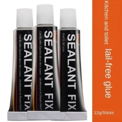 Sealant Fix - super cola - ligação forte - para artesanato / vidro / metal / cristal