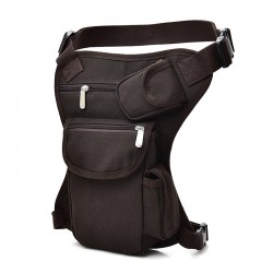 Cintura / bolsa de perna de lona - com cinto