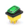 4 Pin DPST - T85 - car / boat toggle - rocker switch with LED - waterproofSwitches