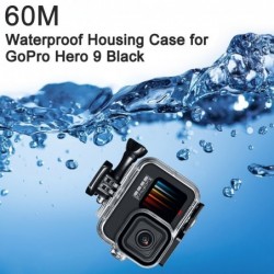 Estojo à prova d'água - capa de mergulho / subaquática - para GoPro Hero 9 Black