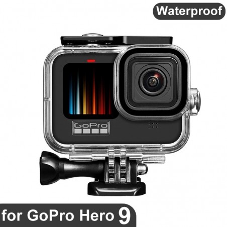 Estojo à prova d'água - capa de mergulho / subaquática - para GoPro Hero 9 Black