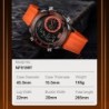 NAVIFORCE - relógio esportivo militar - Quartzo - LCD - luminoso - à prova d'água