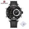NAVIFORCE - relógio esportivo militar - Quartzo - LCD - luminoso - à prova d'água