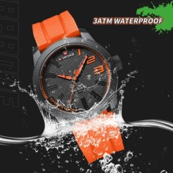NAVIFORCE - sports Quartz watch - waterproof - silicone strap - waterproofWatches