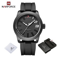 NAVIFORCE - relógio esportivo de quartzo - à prova d'água - pulseira de silicone - à prova d'água