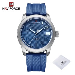 NAVIFORCE - relógio esportivo de quartzo - à prova d'água - pulseira de silicone - à prova d'água