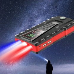Acionador de partida portátil para carro - banco de potência - 12V - 22000mAh