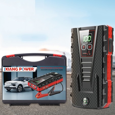 Acionador de partida portátil para carro - banco de potência - 12V - 22000mAh