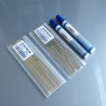 20 meters tabbing tab wire - 2 meters PV ribbon bus wire - 951 soldering rosin flux penSolar