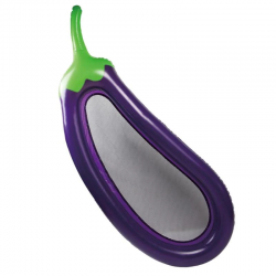 Berinjela inflável - flutuador de piscina